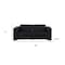 Homeroots 80in Black and Brown Leather Power Reclining Loveseat 720534 - alternate 6