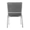 Flash Furniture HERCULES Heavy Duty Gray Vinyl Stack Chairs, 4PK 4-XU-60153-GRY-VYL-GG - alternate 5