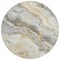 Homeroots 8' Gold And Silver Round Abstract Washable Indoor Outdoor Area Rug 618426 - alternate 7