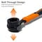 Klein Tools 5-in-1 Hammer Facing Insulated Lineman Wrench KT171HFINS - alternate 3