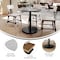 Flash Furniture 36" RND Tabletop, Seamless Surface Technology, Gray Faux Concrete, 24" Black Round Table Height Base ST-RD36-CMGY-TR24-GG - alternate 7