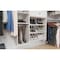 Easy Track 2 Ft. W. x 14'' D. Laminated Shoe Shelf White, 3PK RS1600 - alternate 1