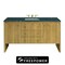 James Martin Vanities Hudson 60 in Single Vanity, Light Natural Oak w/3 CM Parisien Bleu Top w/FreePower Wireless Charger 435-V60S-LNO-FPBL - alternate 1
