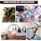 Kable Kontrol Pull Tight Cable Zip Tie Seals, Numbered Tamper Evident, 18in L, 50 Lbs Strength, 50Pcs, Red, 50PK CTPT-18-50-RD - alternate 4