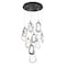 Euf Norah, Chandelier, 16-Light, 24", Matte Black, Mixed Glass 49237-047 - alternate 4