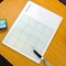 Flipside 9 x 12 Two Sided Graph Board - 24 Pack 44659 - alternate 4
