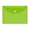 C-Line Products 8-1/2" x 11" Assorted Reusable Top Load XL Poly Envelope with Hook and Loop Closure, 10/PK 58030 - alternate 7