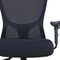 Homeroots Black Adjustable Height Swivel Rolling Executive Office Chair 712836 - alternate 4