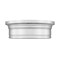 Z-Lite Bentley Brushed Nickel 1 Light Flush Mount 7702F12-BN-LED - alternate 6