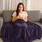 Lavish Home Waterproof Blanket King-Size Blanket for Kids, Pets, & Outdoors Throw for Bed, Couch, Chair & Car HT-THROW3-PRPL - alternate 5
