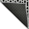 Homeroots 5' X 8' Black And Ivory Geometric Washable Indoor Outdoor Area Rug 594834 - alternate 6
