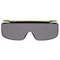 Mcr Safety Klondike (OTG), Safety Glasses, UV420 MAX6, Gray Lens, Black/Lime Frame, Half Frame OG222PF420 - alternate 3