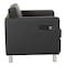 Office Star Products Atlantic Chair, Black ATL51-R107 - alternate 4
