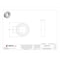 Tritan Double Sealed Radial Ball Bearing, R10, 5/8 in Bore Dia, 1 3/8 in OD, 0.34375 in W, 350 Degrees F Max Op Temp SSR10 2RS FM222 - alternate 2