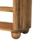 Homeroots 35in Brown Solid Wood Storage Bench With Shelves 723442 - alternate 7