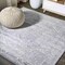 Jonathan Y Modern Persian Vintage Medallion Light Gray/Ivory 5 ft Square Area Rug MDP106C-5SQ - alternate 1