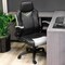 Elama High Back Adjustable Faux Leather Office Chair in Black and Gray ELM-F-009 - alternate 6