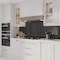 Apollo Tile Arte 1.97 in. x 7.87 in. Glossy Black Ceramic Subway Wall and Floor Tile 5.38 sq. ft./case, 50PK RID88BLKGLA - alternate 8