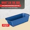 Bakken- Swiss Blue Marble Nonstick Loaf Pan, 11in Carbon Steel, Oven Safe to 450 DegF, Dishwasher Safe BKLOAFBLU1 - alternate 3