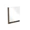 Homeroots 41" Gray Wood Framed Mounted Dresser Mirror 282644 - alternate 1