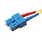 Monoprice Single-Mode Fiber Optic Cable - LC/SC  UL   9/125 Type  Duplex  Yellow  20m  Corning 11854 - alternate 3