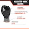 Malta Dynamics Cut Resistant Safety Gloves, Insulated Work Gloves, ANSI Cut Level A4, Large (144 Pair/pk), 144PK G7002-144 - alternate 5
