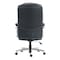 Homeroots Set of Two Black and Silver Adjustable Height Swivel Rolling Executive Office Chair 638362 - alternate 6