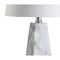 Jonathan Y Owen 20.5" Contemporary Resin LED Table Lamp, White Marble Finish JYL1037A - alternate 10