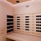 Saunaspa Full Spectrum 3-Person Infrared Indoor Sauna with Full Range Near, Mid, and Far Infrared Panels MNSC0024-2P - alternate 4