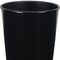 Homeroots 5in Black Recycled Plastic Indoor Outdoor Round Pot Planter 488241 - alternate 4