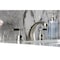 Kingston Brass Widespread Bathroom Faucet with Brass Pop-Up, Polished Nickel KS4986CKL - alternate 5