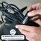 Grizzly Supply Bundle Strap, 9, 12, 16 in L, 1 in W, Hook and Loop Closure, Reusable, Black, 12PK GS-HLBS9x12x16-0 - alternate 8