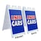 Signmission Used Cars, A-Frame & 2 Decals Installed, Heavy-Duty Plastic Frame SBHD-D-2436-Used Cars - alternate 4
