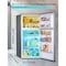 Black&Decker 16.4 cu.ft Top Mount Refrigerator / Freezer  -Stainless Look BR1640KS - alternate 6