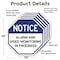 Signmission Notice Alarm and Video Monitoring i, 10 inch X 10 inch, Aluminum Metal Signs, 5PK OC-A-5Pack-10-325 - alternate 5