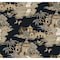 York Wallcoverings Pagoda And Sampan Scenic Black Wallpaper RT7902 - alternate 1