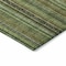 Homeroots 3' X 5' Green Gold And Gray Striped Washable Indoor Outdoor Area Rug 616370 - alternate 8
