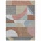 Homeroots 3' X 5' Brown Ivory And Mauve Geometric Washable Indoor Outdoor Area Rug 616730 - alternate 7