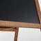 M&T Displays Dark Wood 18.1x26.5 Inch Double Sided Chalkboard A-Frame UWODD04668x2000 - alternate 5