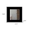 Homeroots 18" Natural Wood Floating Single Door Bathroom Vanity And Medicine Cabinet With Mirror 543572 - alternate 4