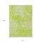 Homeroots 10' X 14' Artichoke Green And Lime Green Nautical Washable Indoor Outdoor Area Rug 581724 - alternate 4