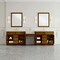 James Martin Vanities Bellshire 120" Dual Vanity Set with 24" Make-Up Counter, Honey Oak w/3 cm Lime Delight Silestone Top 660-VMC120-HNO-3LDL - alternate 4