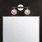 Jonathan Y Maeve 13" 2-Light Iron/Glass Contemporary Glam LED Vanity Light, Chrome JYL7535A - alternate 7