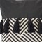 Homeroots Set of Two Black and White Chevron Cotton Throw Pillow With Tassels, 2PK 554601 - alternate 5