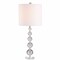 Jonathan Y Nala 28.5" Crystal LED Table Lamp, Clear/Chrome, 2PK JYL5002A-SET2 - alternate 1