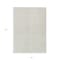 Homeroots 8' X 10' Ivory And Beige Geometric Washable Indoor Outdoor Area Rug 596941 - alternate 5