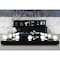 Global Furniture Usa Contemporary Ella Black Vanity Set With Storage Stool ELLA-BLACK-VANITY SET W/ STR STOOL - alternate 4