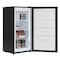 Koolmore 21 in. Convertible Refrigerator/Freezer 4.2 cu. ft. in Silver KM-RUF-42C KM-RUF-42C - alternate 5
