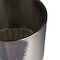 Happimess Asher Modern 4.13-Gallon 2-Tone Natural Wicker/Metal Cylinder Waste Basket, Chrome/Natural HPM1102B - alternate 5