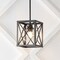 Jonathan Y Amara 8" 1-Light Industrial Farmhouse Iron/Glass LED Pendant, Oil Rubbed Bronze JYL7582A - alternate 9